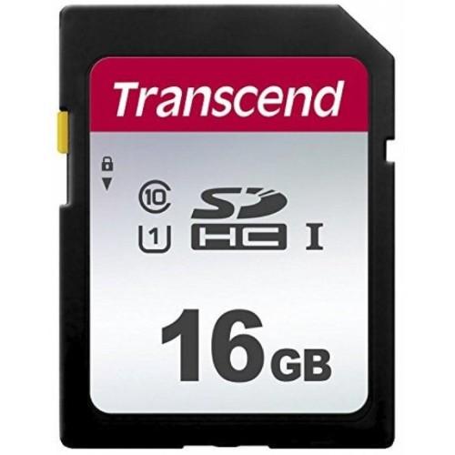 Transcend 16gb, uhs-i, sd memoria flash sdhc clase 10 nand