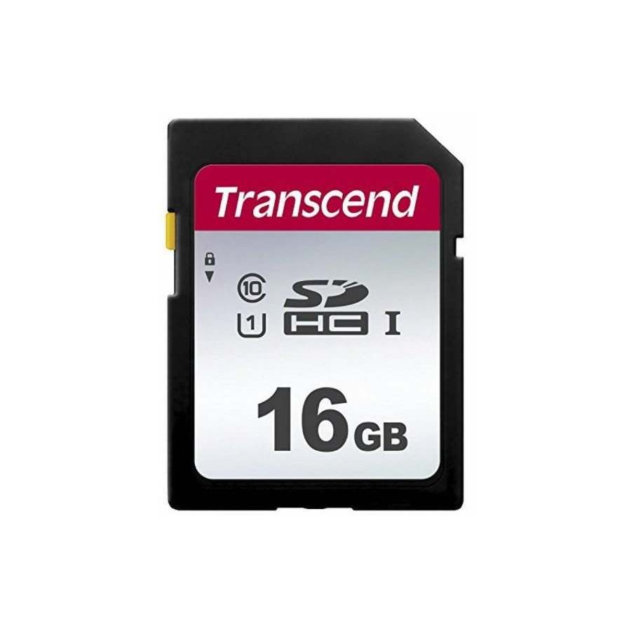 Transcend 16gb, uhs-i, sd memoria flash sdhc clase 10 nand