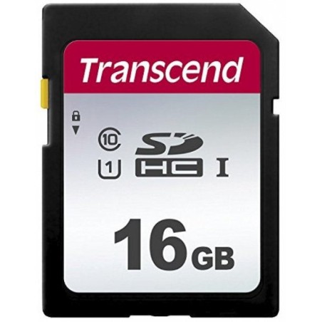 Transcend 16gb, uhs-i, sd memoria flash sdhc clase 10 nand