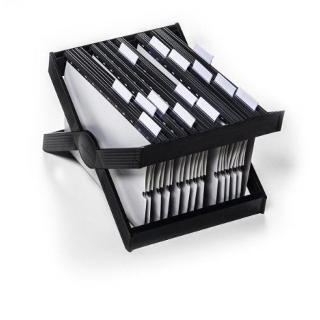 Durable 260058 bandeja de escritorio/organizador poliestireno antracita