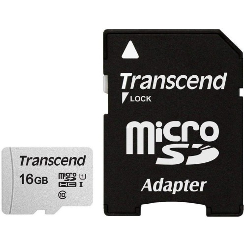 Transcend microsdhc 300s 16gb memoria flash clase 10 nand