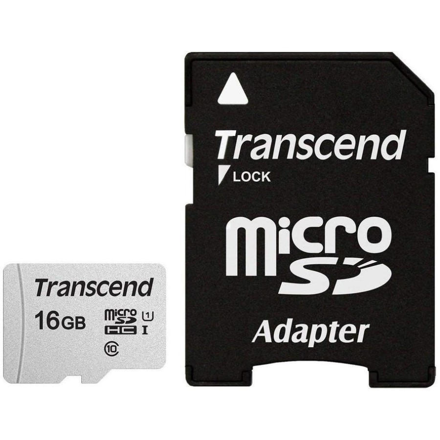 Transcend microsdhc 300s 16gb memoria flash clase 10 nand