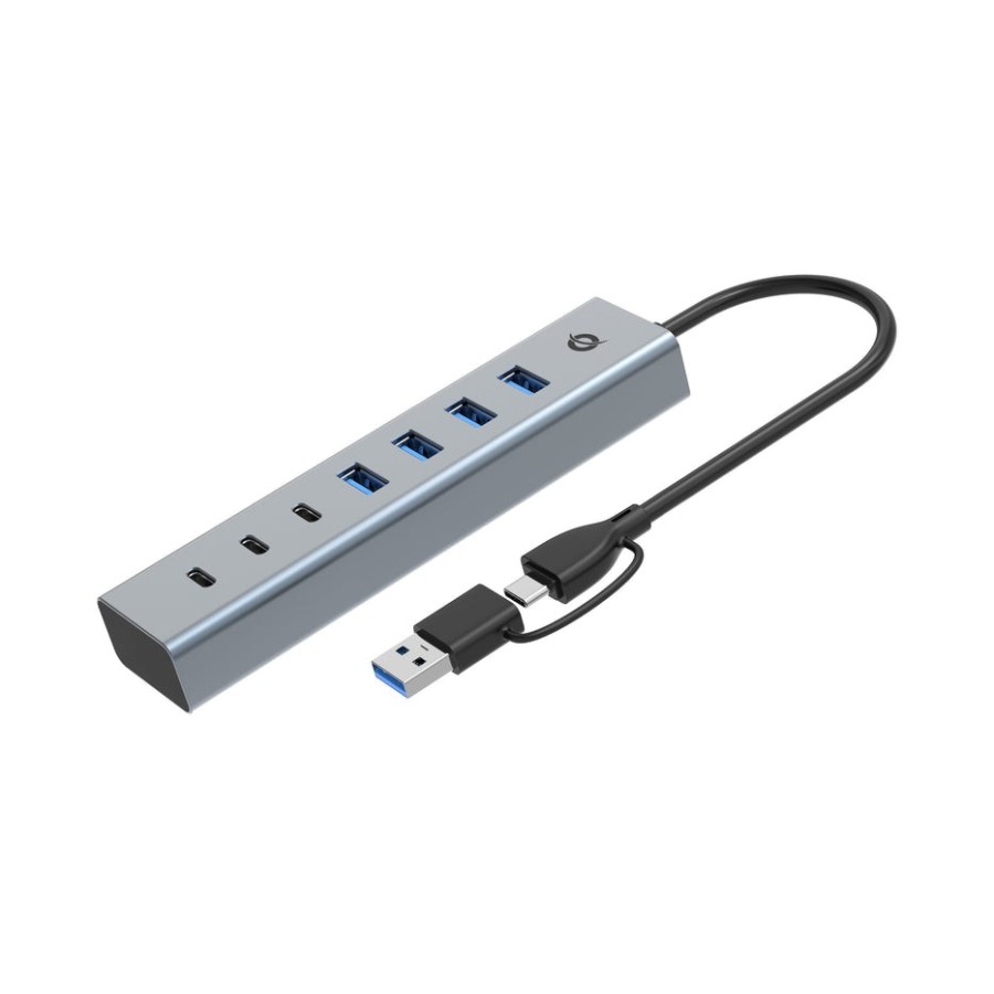 Conceptronic usb-hub 7-port 3.2 c-4x3.0 3xusb-c o.netz. gr