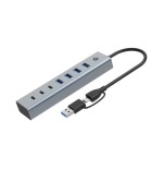 Conceptronic usb-hub 7-port 3.2 c-4x3.0 3xusb-c o.netz. gr