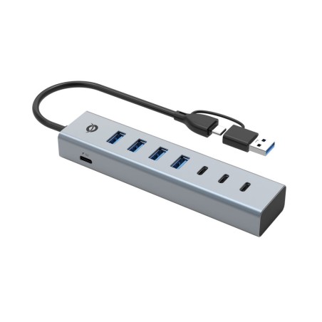 Conceptronic usb-hub 7-port 3.2 c-4x3.0 3xusb-c o.netz. gr