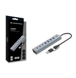 Conceptronic usb-hub 7-port 3.2 c-4x3.0 3xusb-c o.netz. gr