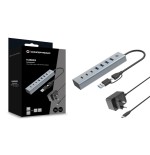 Conceptronic usb-hub 7-port 3.2 c-4x3.0 3xusb-c m.netz. gr
