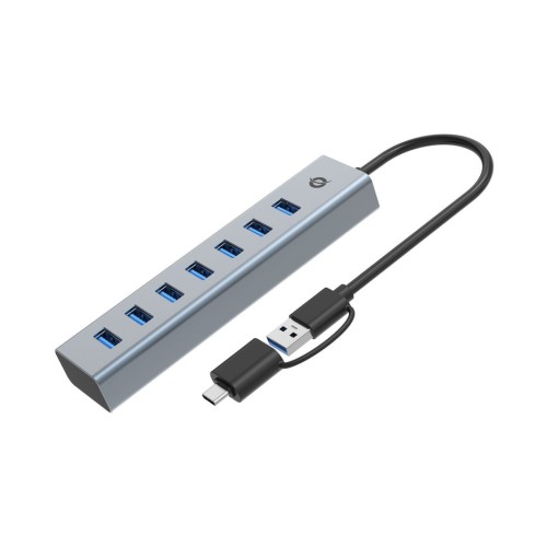 Conceptronic usb-hub 7-port 3.0 c-7x3.0 +typc 5gbps m.nz gr