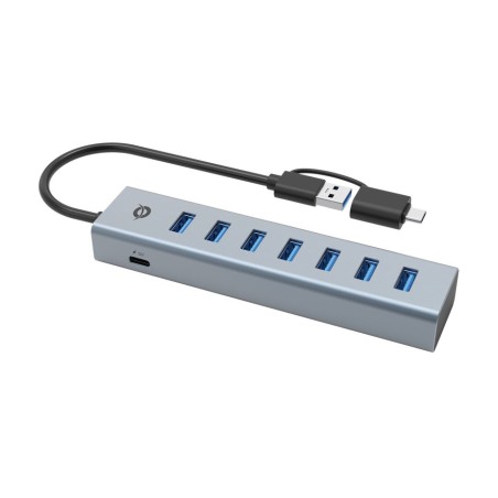Conceptronic usb-hub 7-port 3.0 c-7x3.0 +typc 5gbps m.nz gr