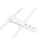 Cable  digitus usb 2.0 typ c -lightning silikon m m 2m blanco