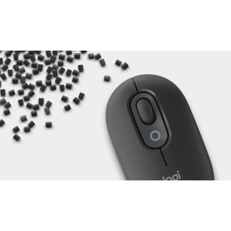 Raton inalambrico logitech pop mouse grafito 910-007412