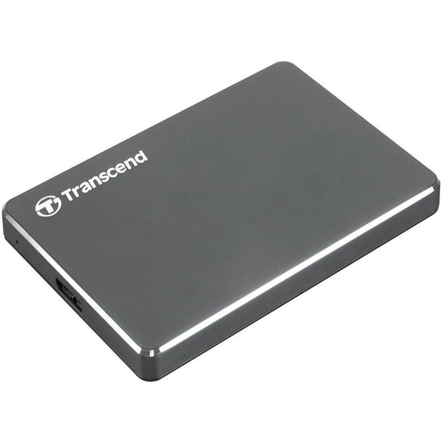 Transcend storejet 25c3 disco duro externo 1000 gb gris