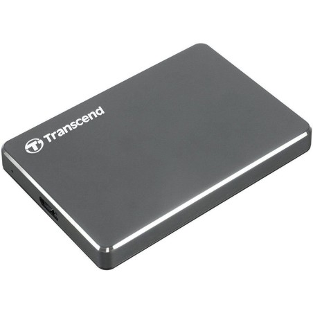 Transcend storejet 25c3 disco duro externo 1000 gb gris