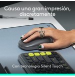 Raton inalambrico logitech pop mouse grafito 910-007412