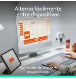 Raton inalambrico logitech pop mouse grafito 910-007412
