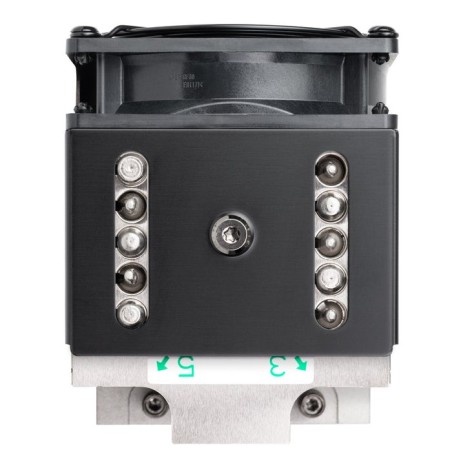 Silverstone sst-xe04-sp5b 4u tower cpu-disipador para socket sp5 pwm aktiv
