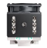Silverstone sst-xe04-sp5b 4u tower cpu-disipador para socket sp5 pwm aktiv
