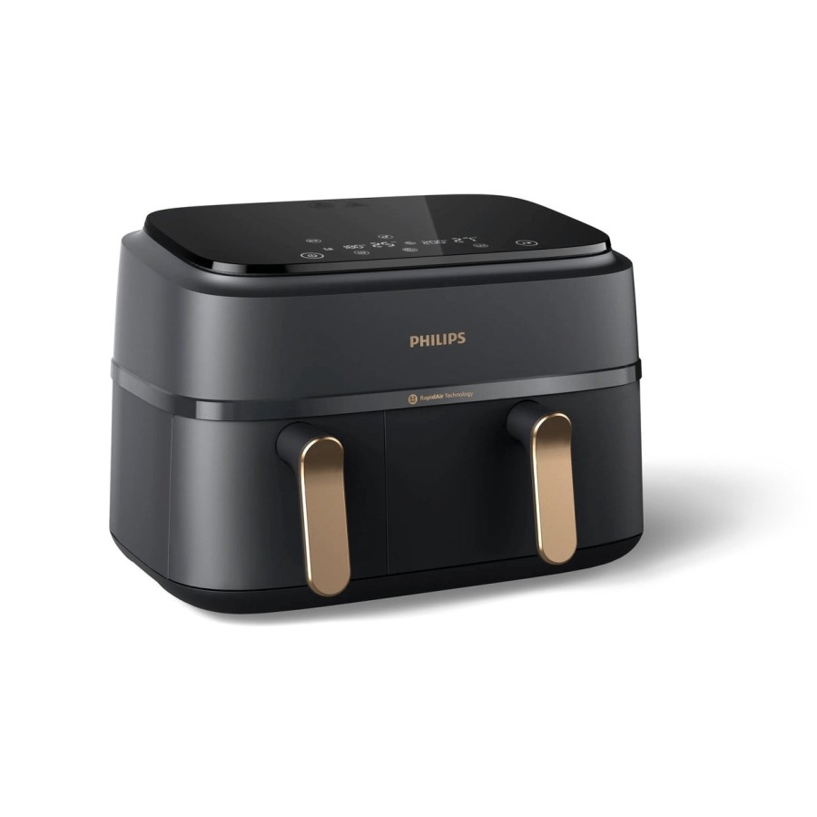 Freidora de aire con cesta doble serie philips 3000