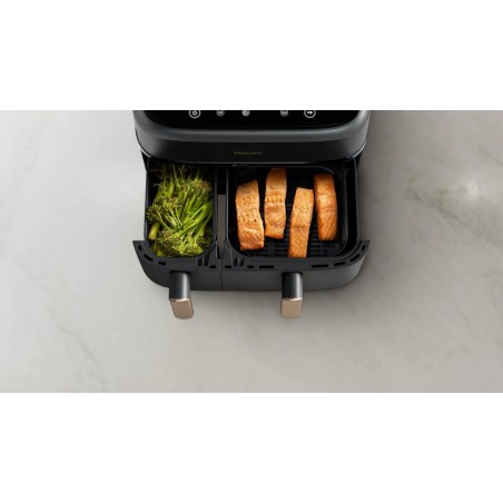 Freidora de aire con cesta doble serie philips 3000