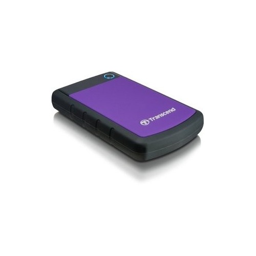 Disco externo hdd transcend storejet ts1tsj25h3p 1000 gb negro, púrpura