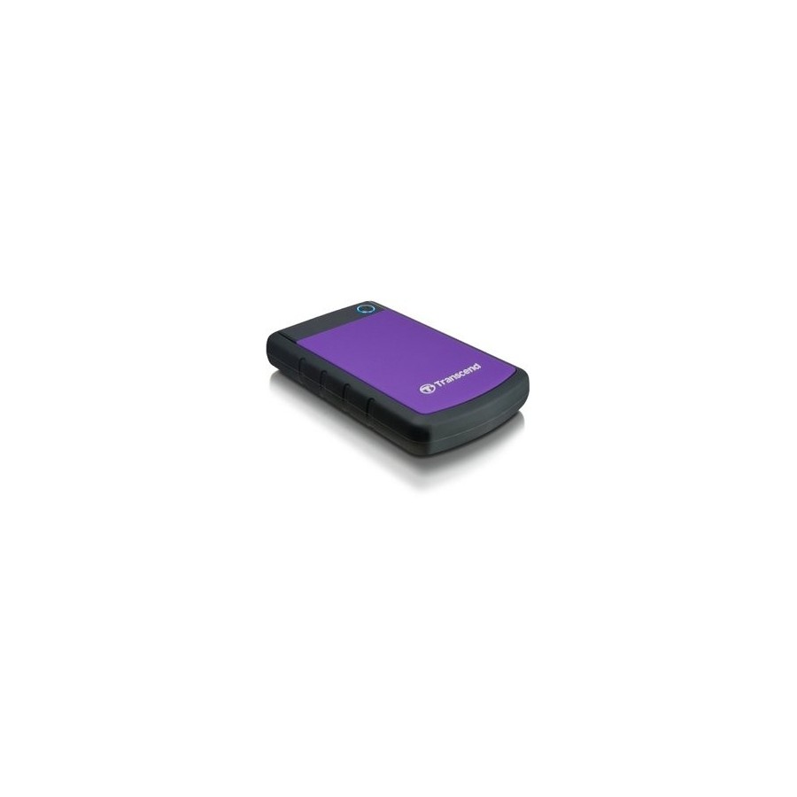 Disco externo hdd transcend storejet ts1tsj25h3p 1000 gb negro, púrpura