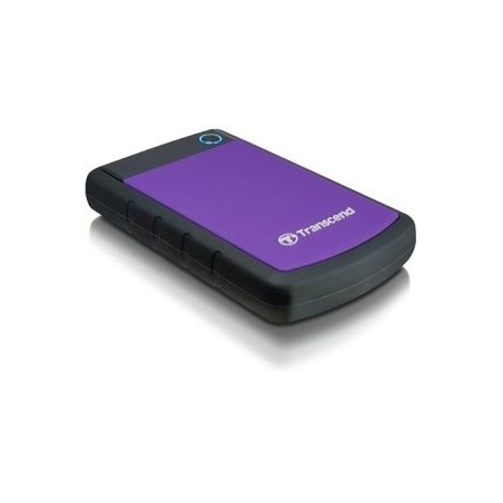 Disco externo hdd transcend storejet ts1tsj25h3p 1000 gb negro, púrpura