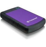 Disco externo hdd transcend storejet ts1tsj25h3p 1000 gb negro, púrpura