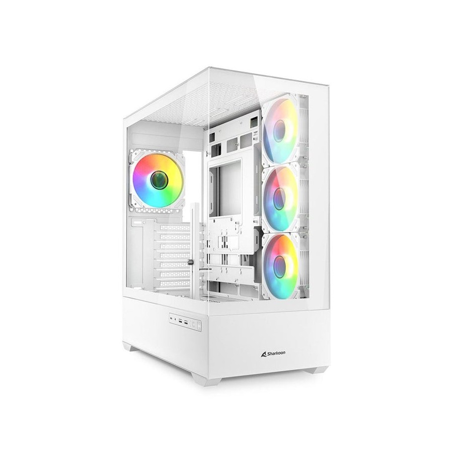 Caja pc sharkoon ak6 rgb 4044951041701
