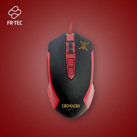 Raton one piece luffy fr-tec perp luz led. 800 a 8000 dpi