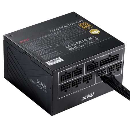 Fuente de alimentación xpg corereactor ii ve 850w  24-pin atx atx negro