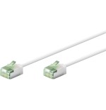 Cable goobay 74357 ultra-flexible cat 8.1 patch  slim, u ftp, 0.15 m, white