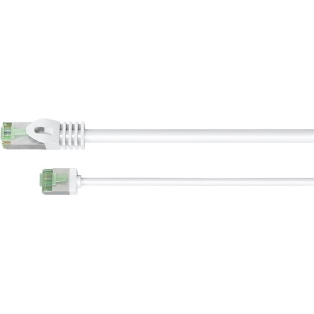 Cable goobay 74357 ultra-flexible cat 8.1 patch  slim, u ftp, 0.15 m, white