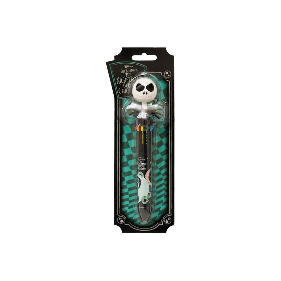 Boligrafo 3d 10 colores jack skellington pesadilla antes de navidad disney