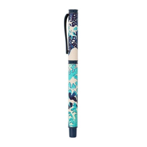 Boligrafo la gran ola de kanagawa hokusai