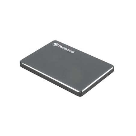 Disco externo hdd transcend storejet 25c3 2000 gb gris