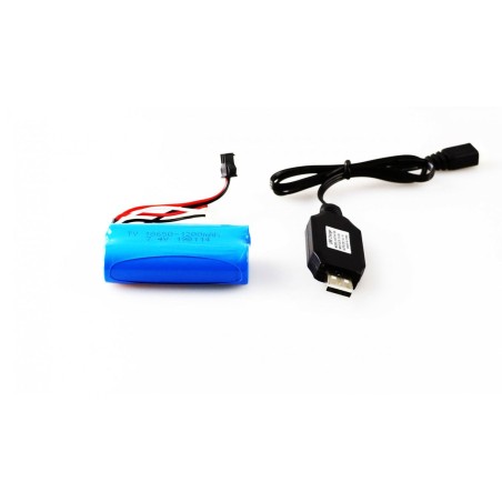 Amewi rc auto double bridge crawler li-ion akku 1200mah 14+