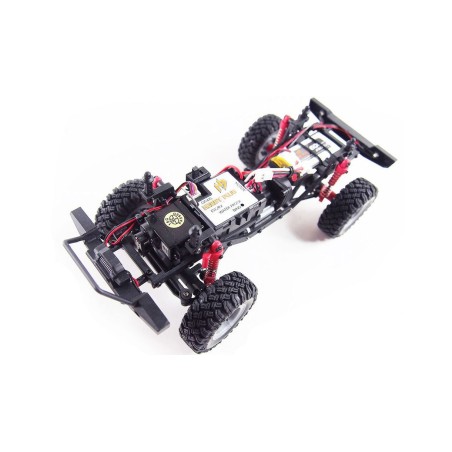 Amewi rc auto amxrock am4 crawler li-po akku 600mah azul 14+