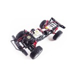 Amewi rc auto amxrock am4 crawler li-po akku 600mah azul 14+