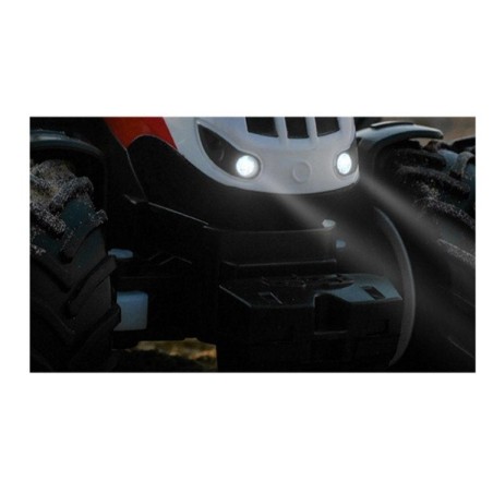 Amewi rc traktor con kipphänger liion 500mah blanco 6+