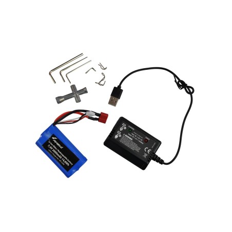 Amewi rc auto daphoenodon monmertruck liion 2000mah rot 14+