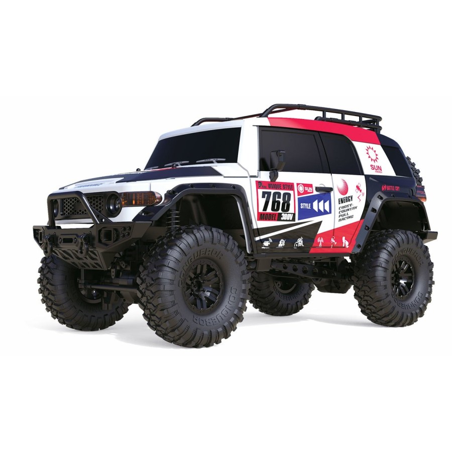 Amewi rc auto dirt race crawler liion 1500mah blanco 8