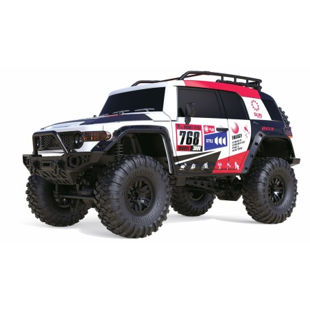 Amewi rc auto dirt race crawler liion 1500mah blanco 8