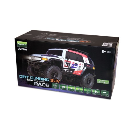 Amewi rc auto dirt race crawler liion 1500mah blanco 8