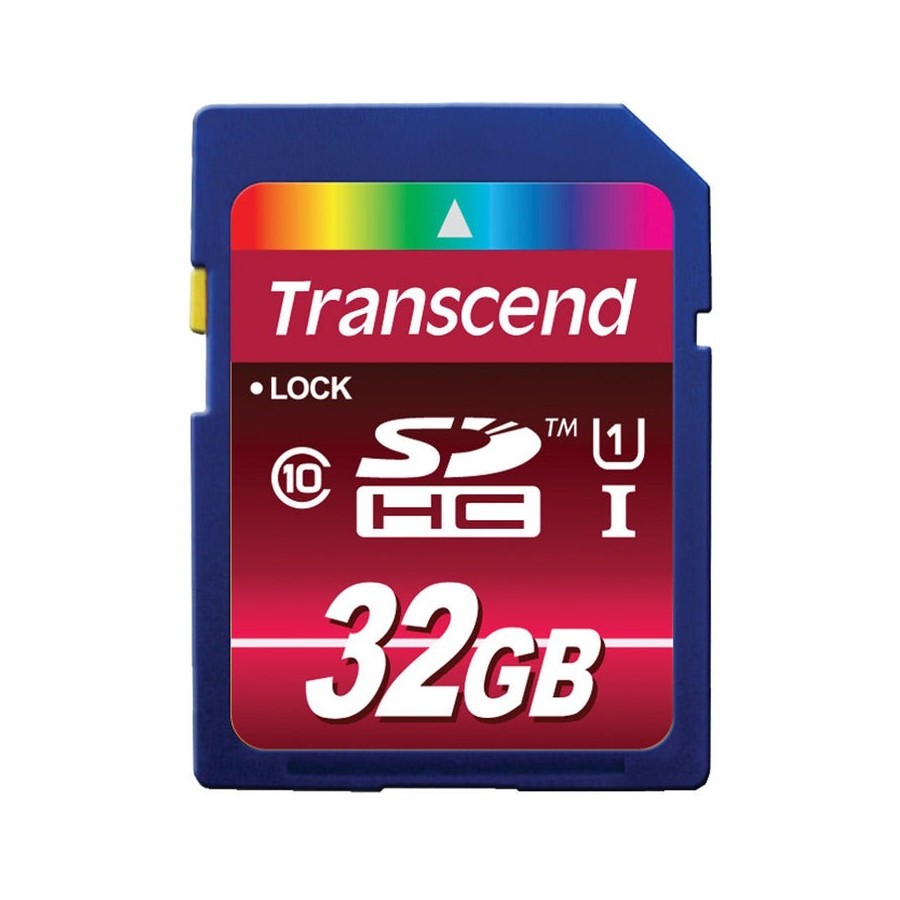 Transcend 32gb sdhc cl 10 uhs-1 memoria flash clase 10 mlc