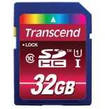 Transcend 32gb sdhc cl 10 uhs-1 memoria flash clase 10 mlc