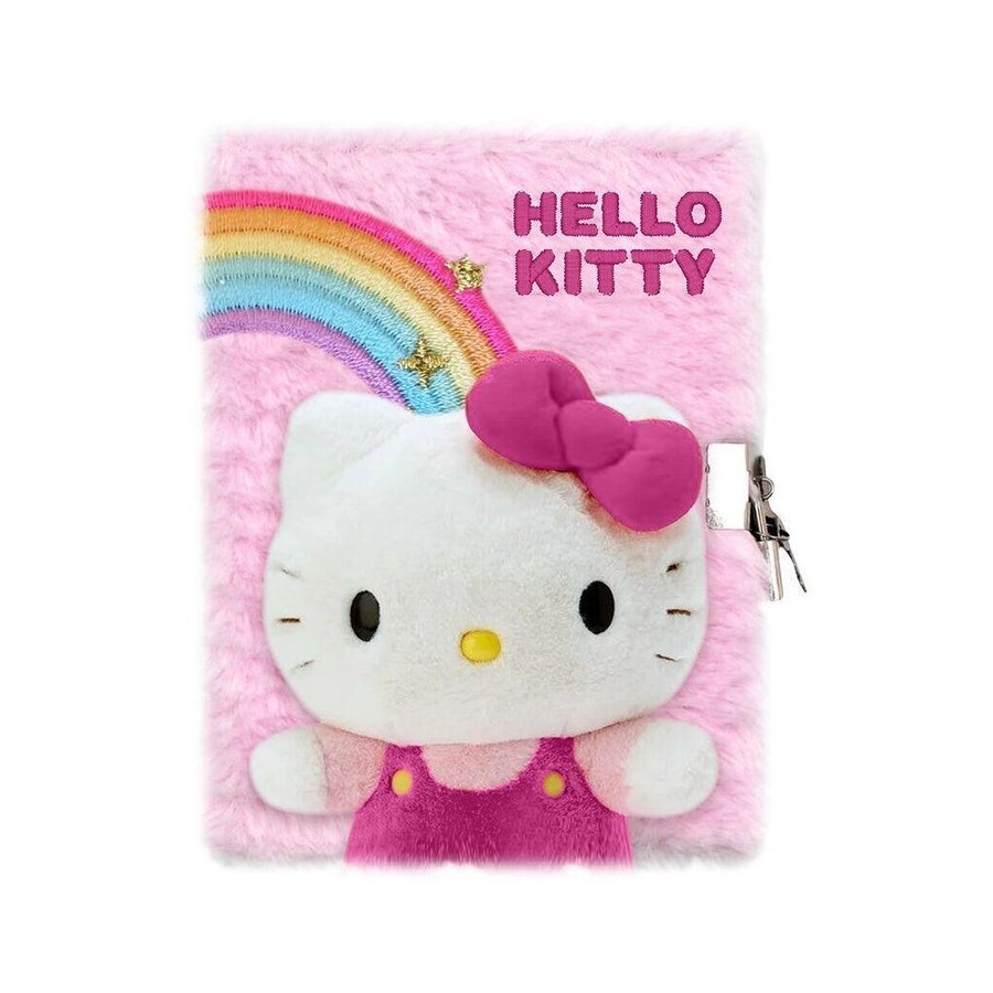 Diario peluche hello kitty
