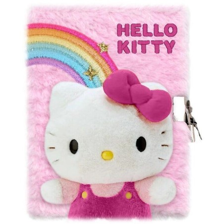Diario peluche hello kitty