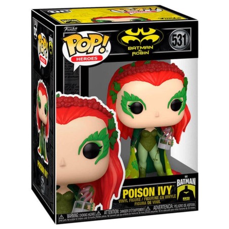 Figura pop dc comics batman y robin poison ivy