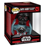 Figura pop rides deluxe star wars darth vader with tie advanced starfighter