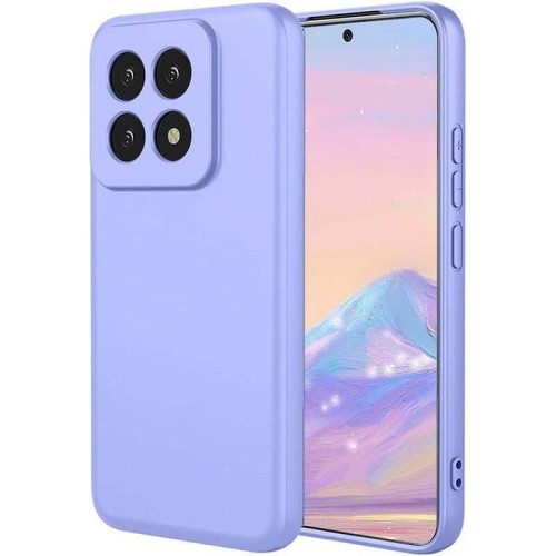 Funda xiaomi 14t pro square liquid premium lavanda
